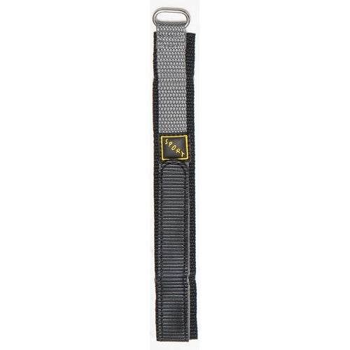 18mm Grey Nylon\Woven Military Watch Strap | Chrono Straps UK