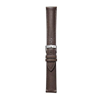 18mm Morellato Brown Leather Watch Strap | Chrono Straps UK