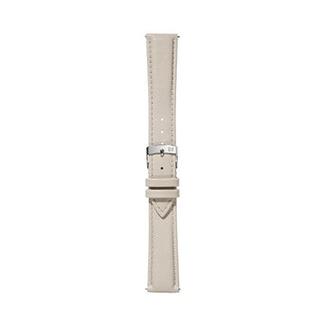 20mm Morellato Cream Vegan Friendly Watch Strap | Chrono Straps UK