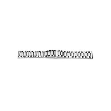 20mm Silver Metal Bracelets & Expanders Watch Strap | Chrono Straps UK