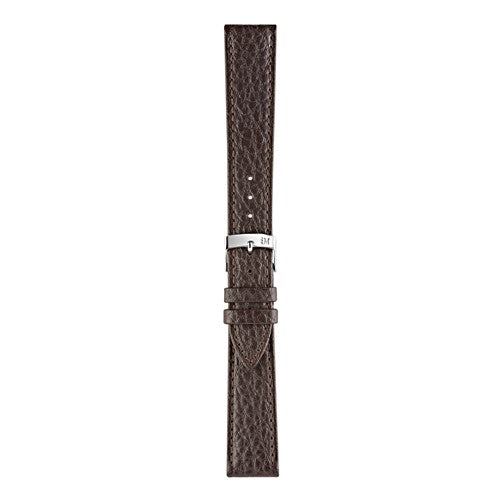 18mm Morellato Brown Leather Watch Strap | Chrono Straps UK