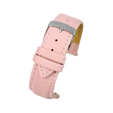 18mm Pink Vegan Friendly Quick Release Watch Strap | Chrono Straps UK