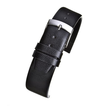 16mm Black Vegan Friendly Vegan / Eco Watch Strap | Chrono Straps UK
