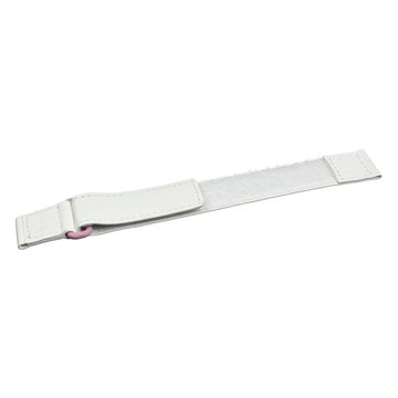 20mm White Leather Military Watch Strap | Chrono Straps UK