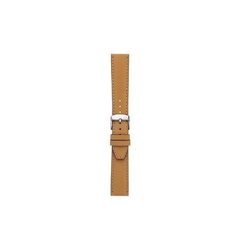 22mm Morellato Yellow Leather Watch Strap | Chrono Straps UK