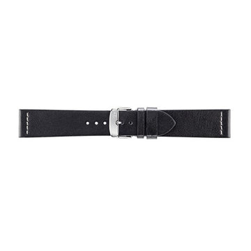 24mm Morellato Black Recycled Watch Strap | Chrono Straps UK