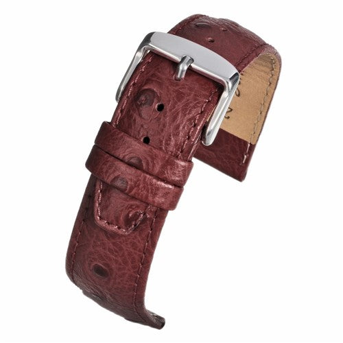 20mm Brown Leather Essential Watch Strap | Chrono Straps UK