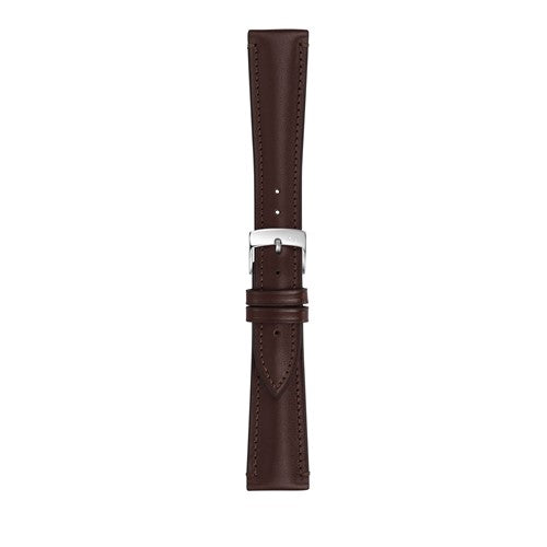 18mm Morellato Brown Leather Watch Strap | Chrono Straps UK