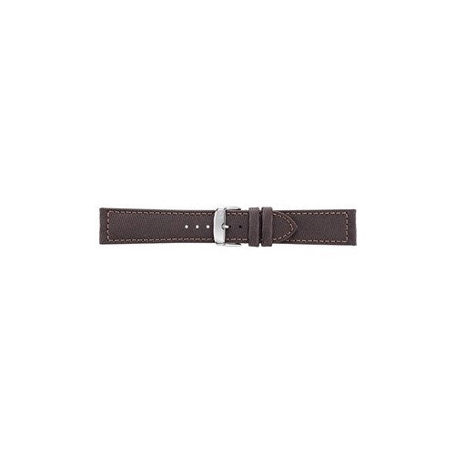 24mm Morellato Brown Recycled Watch Strap | Chrono Straps UK