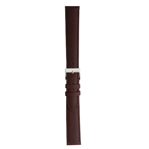 22mm Morellato Brown Leather Watch Strap | Chrono Straps UK