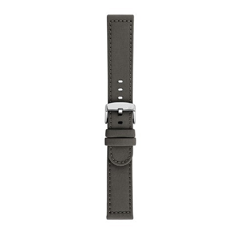 20mm Morellato Grey Nylon\Woven Watch Strap | Chrono Straps UK
