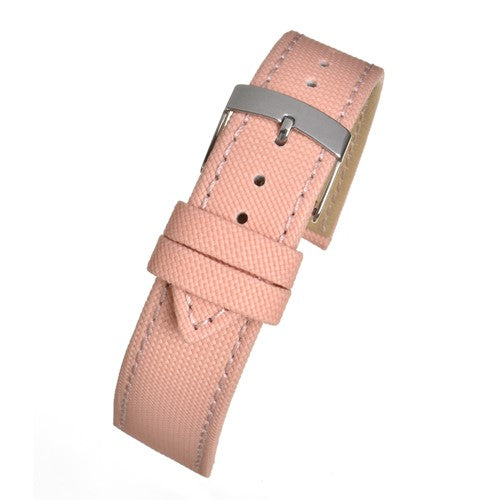 14mm Pink Vegan Friendly Vegan / Eco Watch Strap | Chrono Straps UK