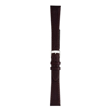20mm Morellato Brown Leather Watch Strap | Chrono Straps UK