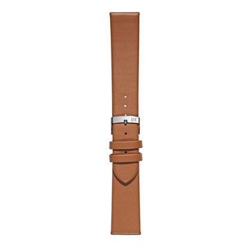 14mm Morellato Brown Leather Watch Strap | Chrono Straps UK
