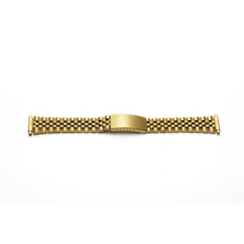 10-14mm Gold Metal Bracelets & Expanders Watch Strap | Chrono Straps UK