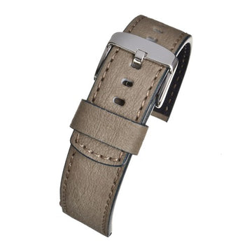 22mm Grey Vegan Friendly Vegan / Eco Watch Strap | Chrono Straps UK