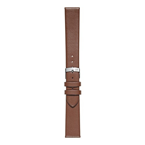 22mm Morellato Brown Leather Watch Strap | Chrono Straps UK