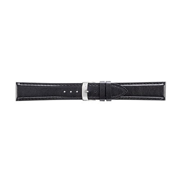 20mm Morellato Black Recycled Watch Strap | Chrono Straps UK