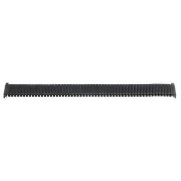 16-21mm Black Metal Bracelets & Expanders Watch Strap | Chrono Straps UK