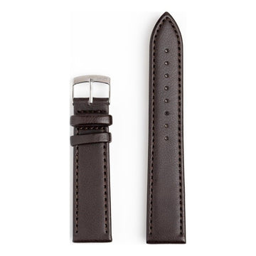 18mm Morellato Brown Vegan Friendly Watch Strap | Chrono Straps UK