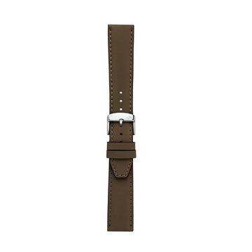 18mm Morellato Green Leather Watch Strap | Chrono Straps UK