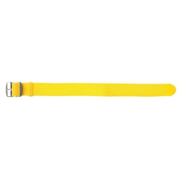 22mm Yellow Nylon\Woven Perlon Watch Strap | Chrono Straps UK