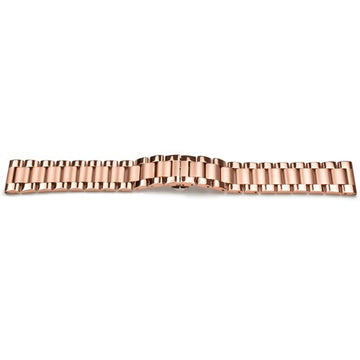 24mm Gold Metal Bracelets & Expanders Watch Strap | Chrono Straps UK