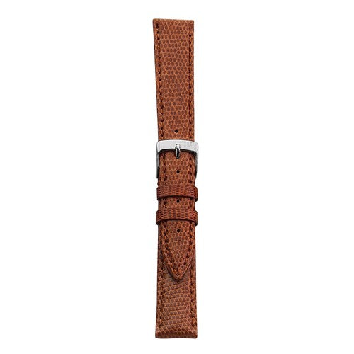 16mm Morellato Brown Genuine Lizard Watch Strap | Chrono Straps UK