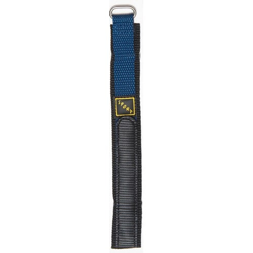 18mm Blue Nylon\Woven Military Watch Strap | Chrono Straps UK