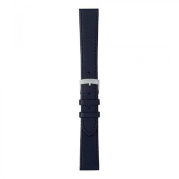 14mm Morellato Blue Leather Watch Strap | Chrono Straps UK
