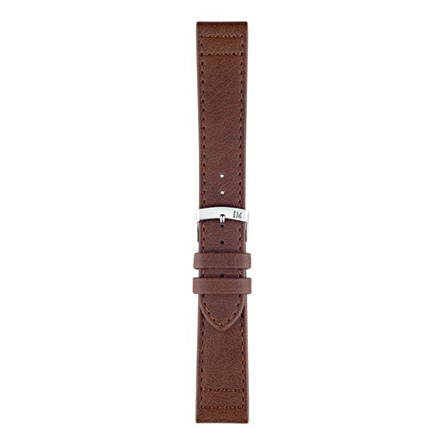 18mm Morellato Brown Vegan Friendly Watch Strap | Chrono Straps UK