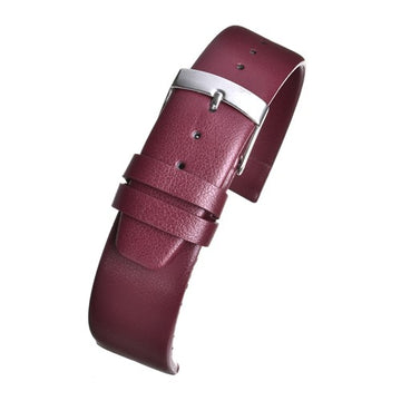 20mm Red Vegan Friendly Vegan / Eco Watch Strap | Chrono Straps UK