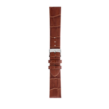 18mm Morellato Brown Recycled Watch Strap | Chrono Straps UK