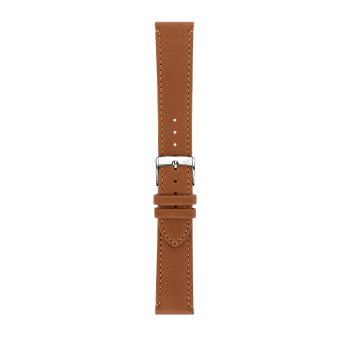 18mm Morellato Brown Leather Watch Strap | Chrono Straps UK