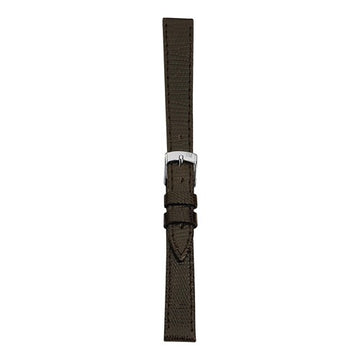 12mm Morellato Brown Genuine Lizard Watch Strap | Chrono Straps UK
