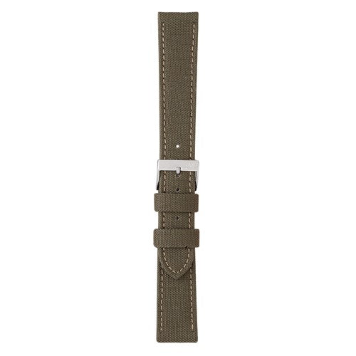 22mm Morellato Green Nylon\Woven Watch Strap | Chrono Straps UK