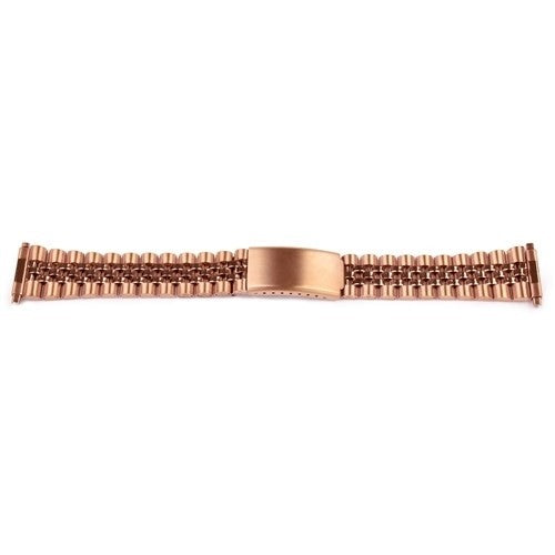 16-22mm Rose Gold Metal Bracelets & Expanders Watch Strap | Chrono Straps UK