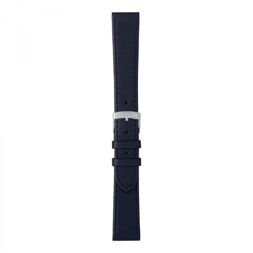 12mm Morellato Blue Leather Watch Strap | Chrono Straps UK