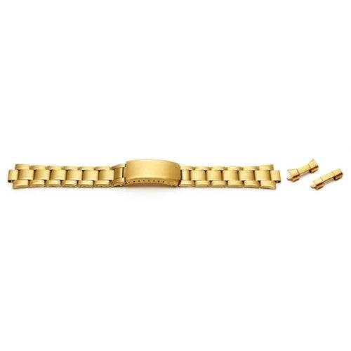 20-24mm Gold Metal Bracelets & Expanders Watch Strap | Chrono Straps UK