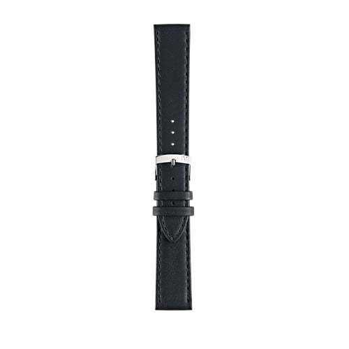 20mm Morellato Black Vegan Friendly Watch Strap | Chrono Straps UK