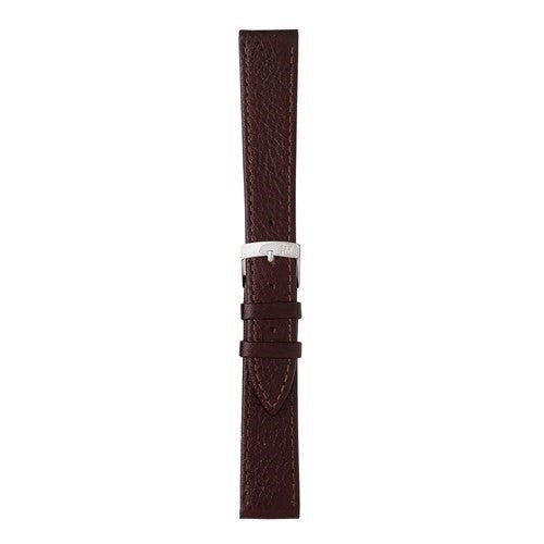 20mm Morellato Brown Leather Watch Strap | Chrono Straps UK