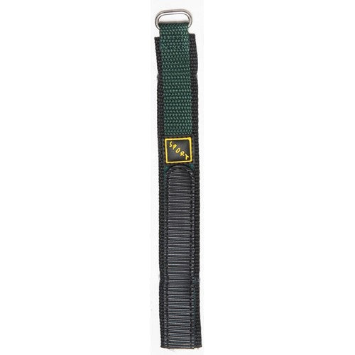 18mm Green Nylon\Woven Military Watch Strap | Chrono Straps UK