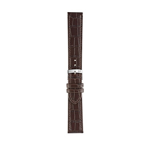 18mm Morellato Brown Leather Watch Strap | Chrono Straps UK